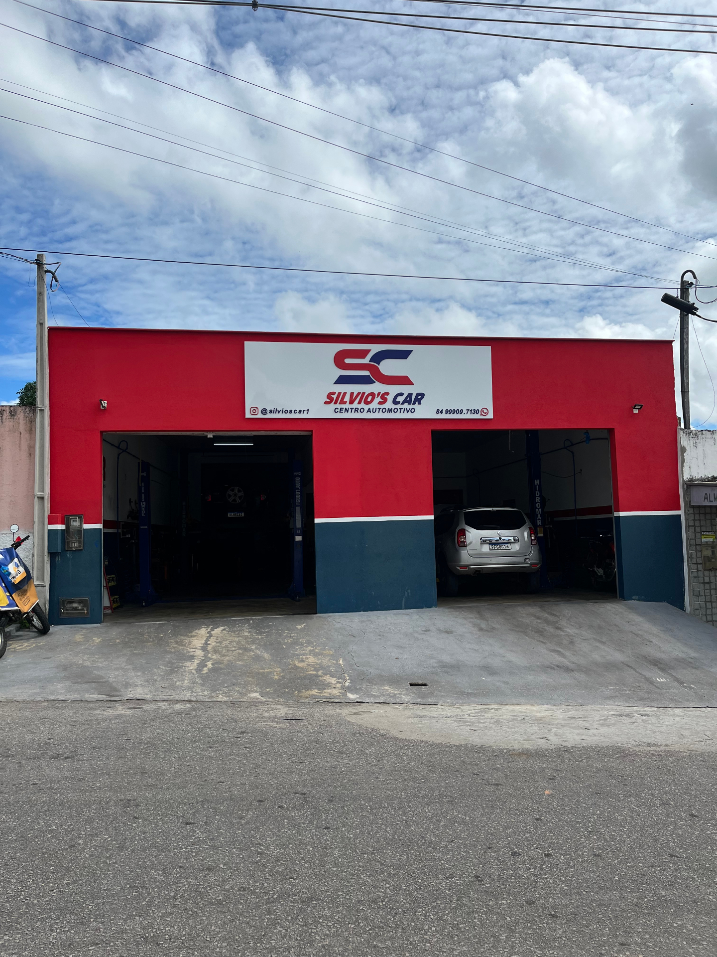 Fachada da Silvio's Car em Macaíba/RN
